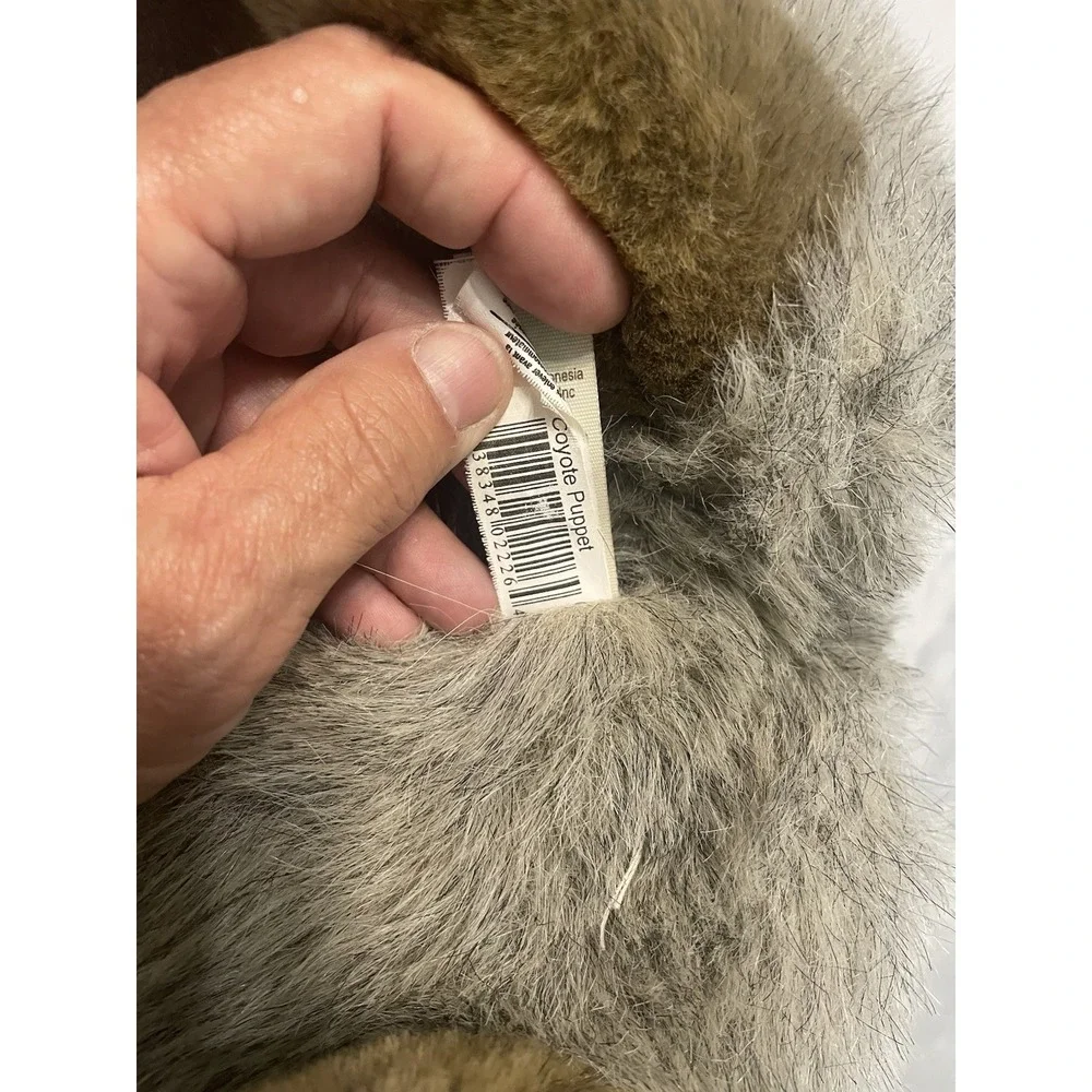 Folkmanis Coyote Dog Wolf Large Full Body Plush Hand Puppet 15